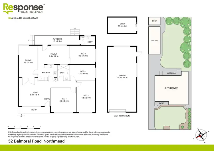 Floorplan of Homely house listing, 52 Balmoral Road, Northmead NSW 2152