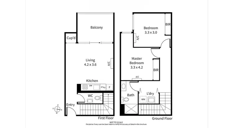 Floorplan of Homely apartment listing, 124/48 Victoria Street, Brunswick East VIC 3057