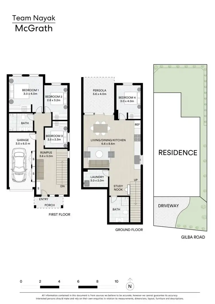 Floorplan of Homely townhouse listing, 1/65 Gilba Road, Girraween NSW 2145