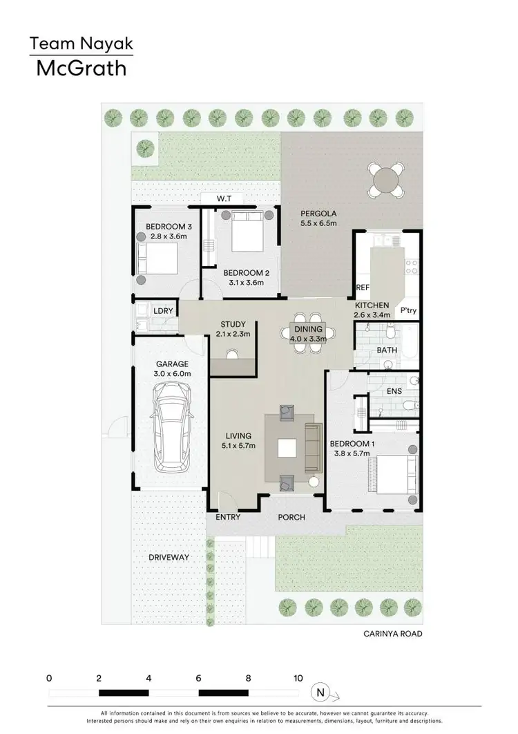 Floorplan of Homely semi-detached listing, 3/28 Carinya Road, Girraween NSW 2145