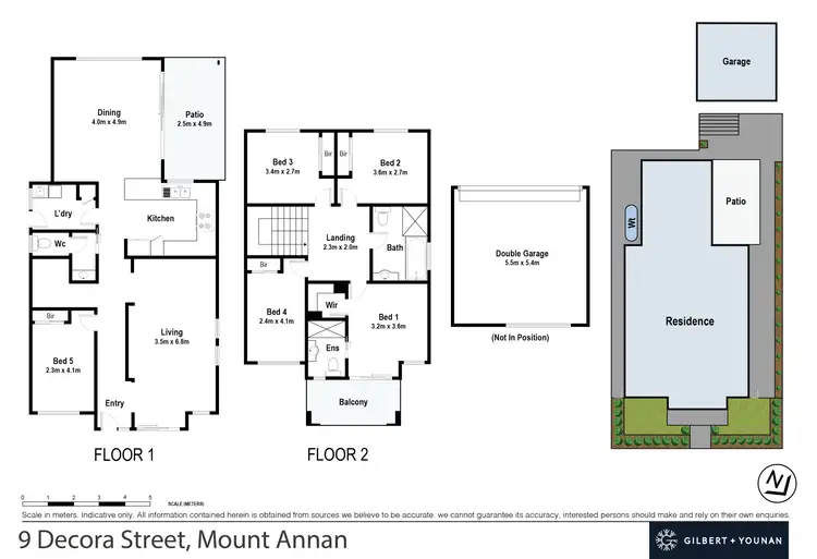 Floorplan of Homely land listing, 9 Decora Street, Mount Annan NSW 2567