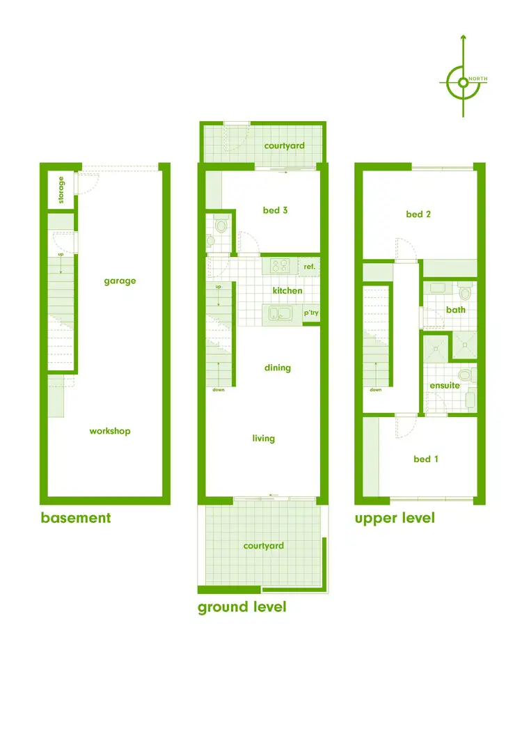Floorplan of Homely townhouse listing, 10/1 Calaby Street, Coombs ACT 2611