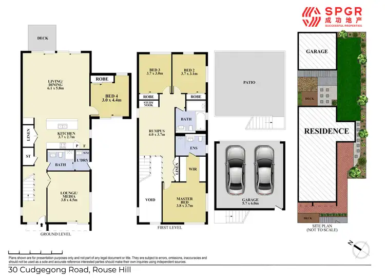 Floorplan of Homely house listing, 30 Cudgegong Road, Rouse Hill NSW 2155