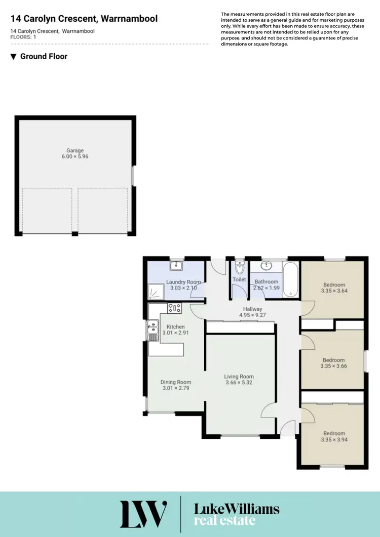 Floorplan of Homely house listing, 14 Carolyn Crescent, Warrnambool VIC 3280