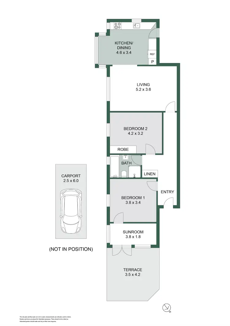 Floorplan of Homely apartment listing, 1/58 Raglan Street, Mosman NSW 2088