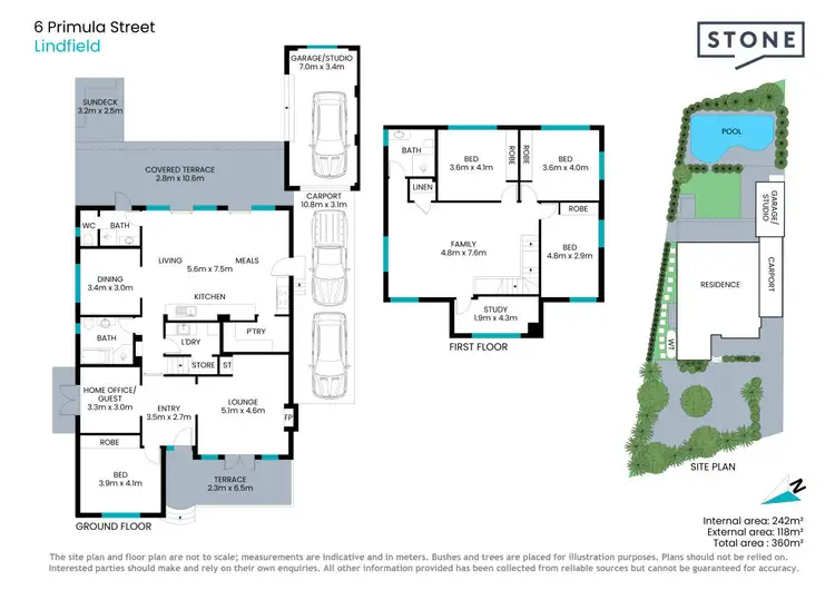 Floorplan of Homely house listing, 6 Primula Street, Lindfield NSW 2070