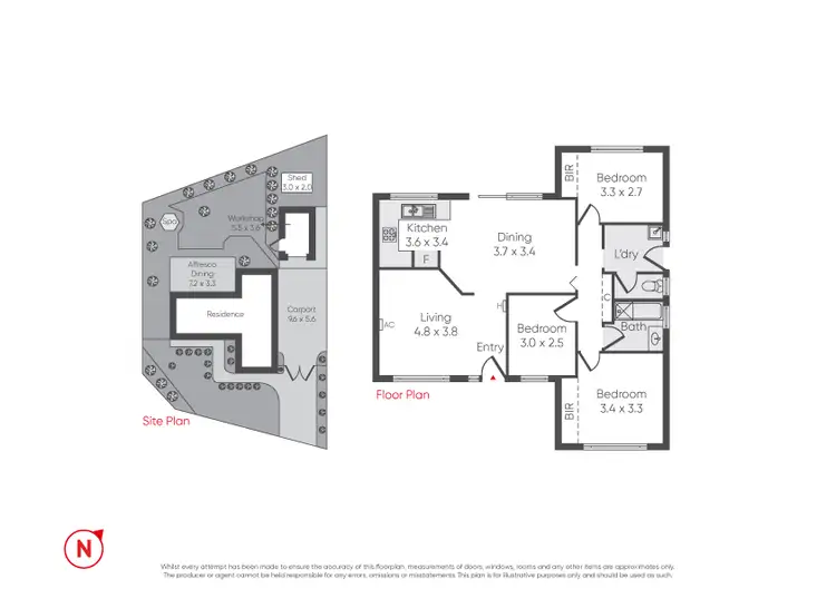 Floorplan of Homely house listing, 1 Duane Court, Altona Meadows VIC 3028