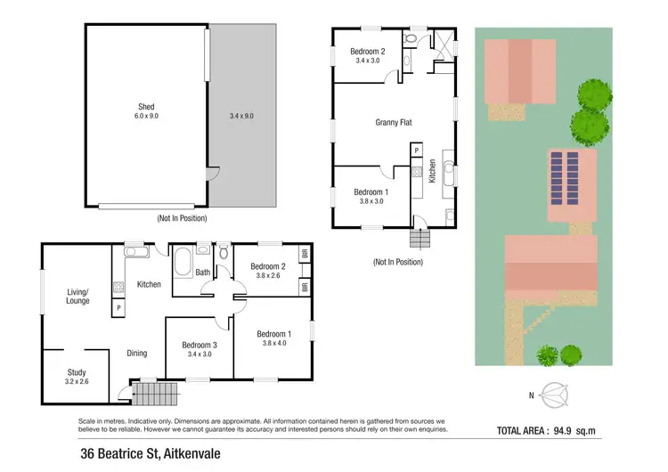 Floorplan of Homely house listing, 36 Beatrice Street, Aitkenvale QLD 4814
