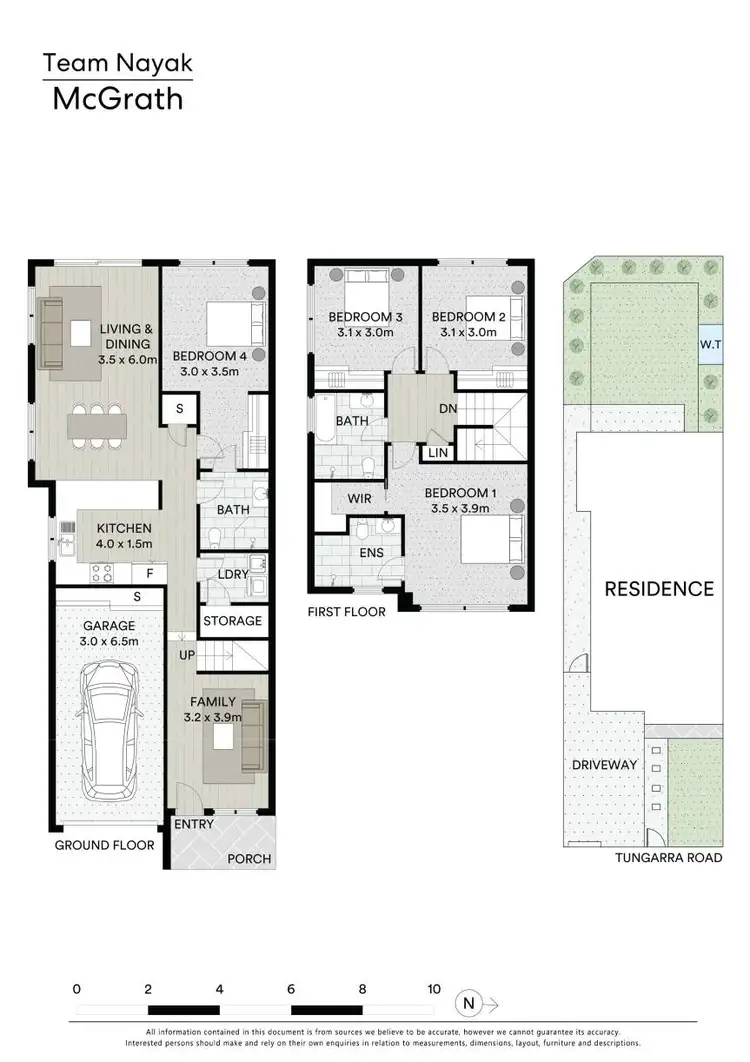 Floorplan of Homely semi-detached listing, 8A Tungarra Road, Girraween NSW 2145