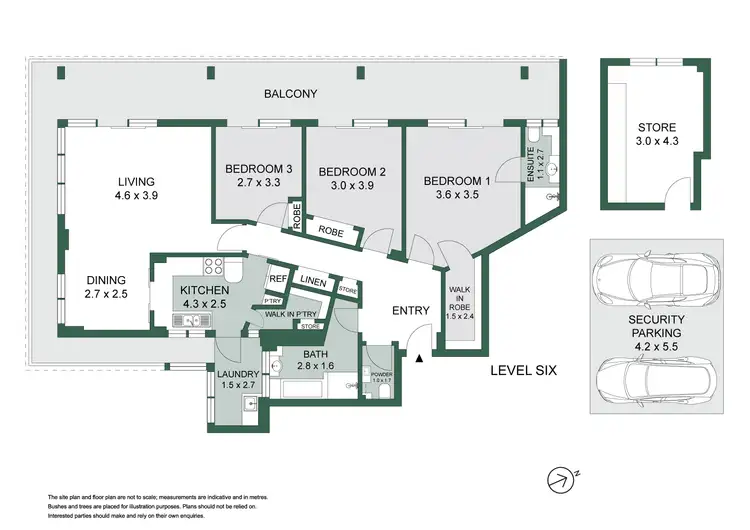 Floorplan of Homely unit listing, 21/5-7 Westminster Avenue, Dee Why NSW 2099