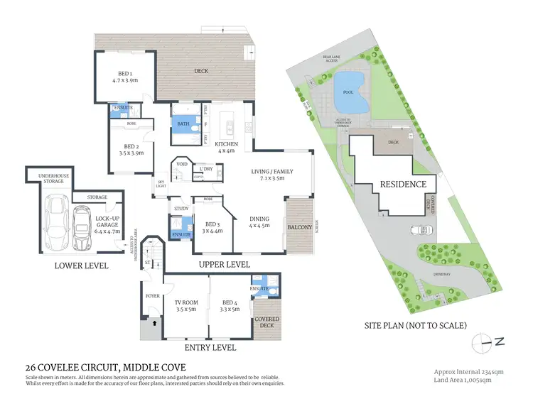 Floorplan of Homely house listing, 26 Covelee Circuit, Middle Cove NSW 2068