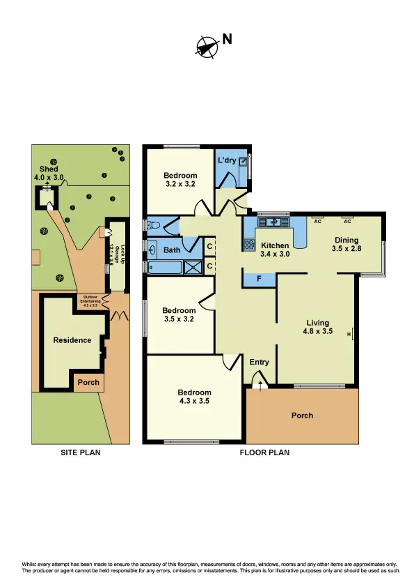 Floorplan of Homely house listing, 9 Norton Street, Sunshine West VIC 3020