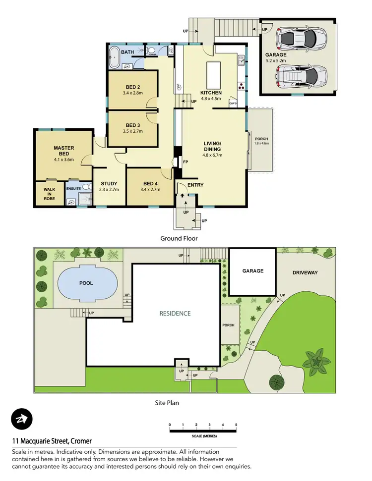 Floorplan of Homely house listing, 11 Macquarie Street, Cromer NSW 2099