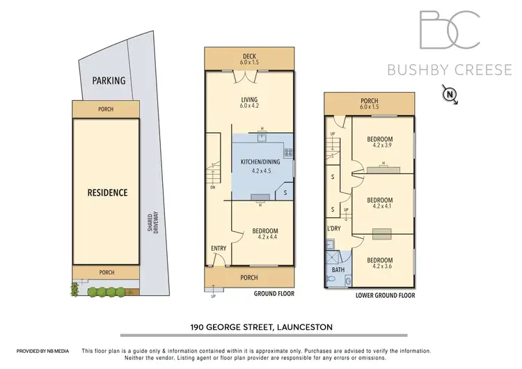 Floorplan of Homely house listing, 190 George Street, Launceston TAS 7250