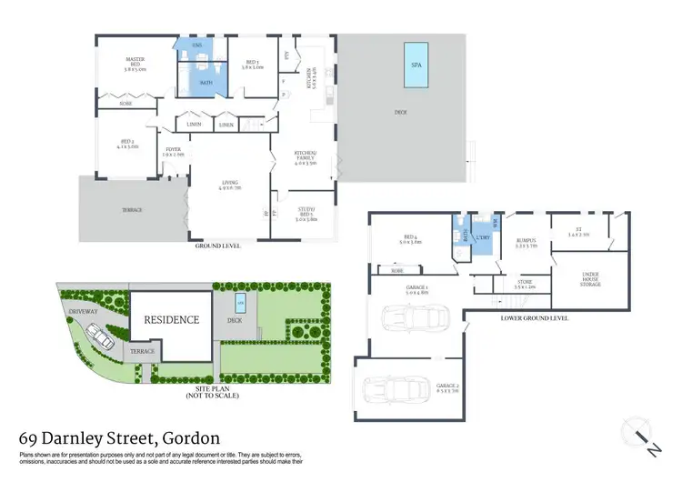 Floorplan of Homely house listing, 69 Darnley Street, Gordon NSW 2072