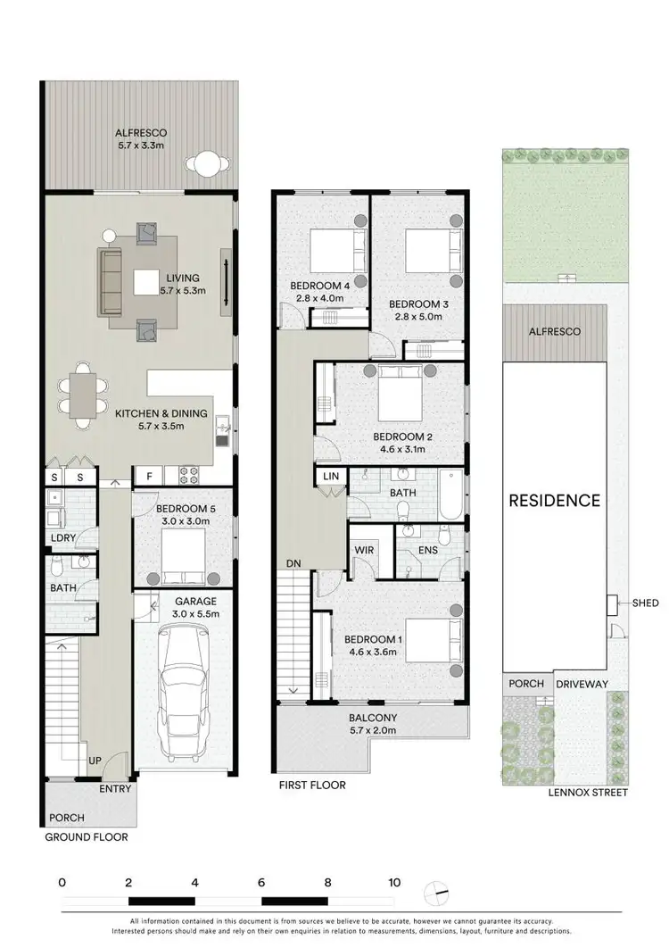 Floorplan of Homely semi-detached listing, 24A Lennox Street, Old Toongabbie NSW 2146