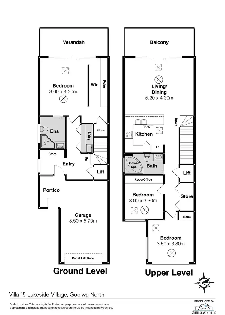 Floorplan of Homely house listing, Villa 15, Banfield Road, Goolwa North SA 5214