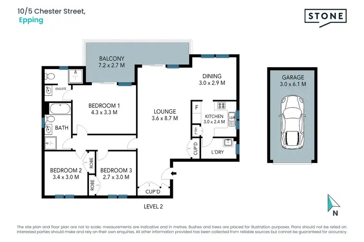 Floorplan of Homely unit listing, 10/5 Chester Street, Epping NSW 2121