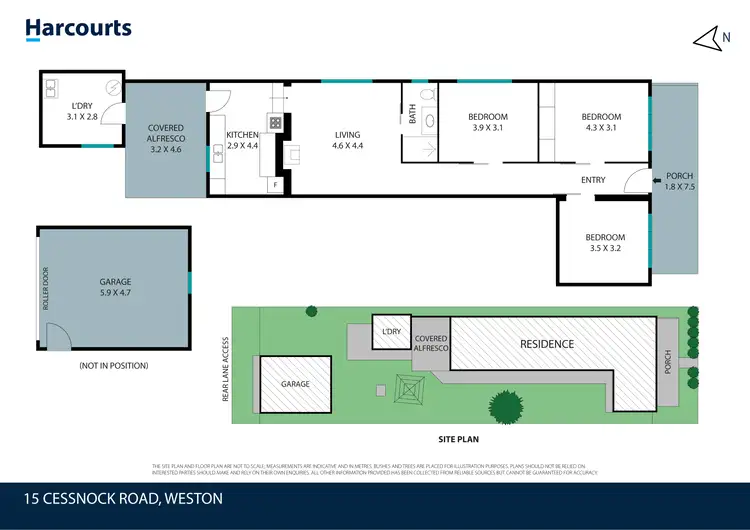 Floorplan of Homely house listing, 15 Cessnock Road, Weston NSW 2326