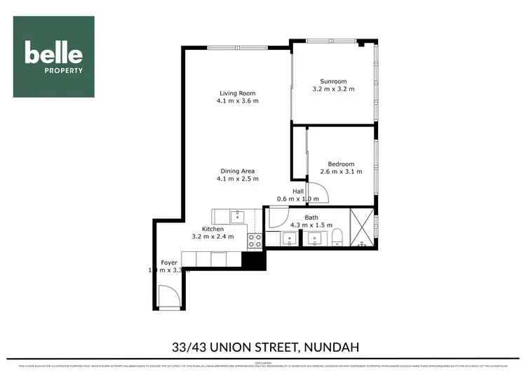 Floorplan of Homely apartment listing, 33/43 Union Street, Nundah QLD 4012