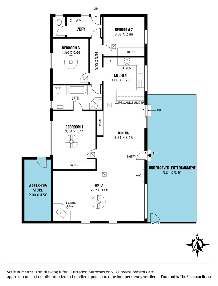 Floorplan of Homely house listing, 61 Selway Terrace, O'sullivan Beach SA 5166