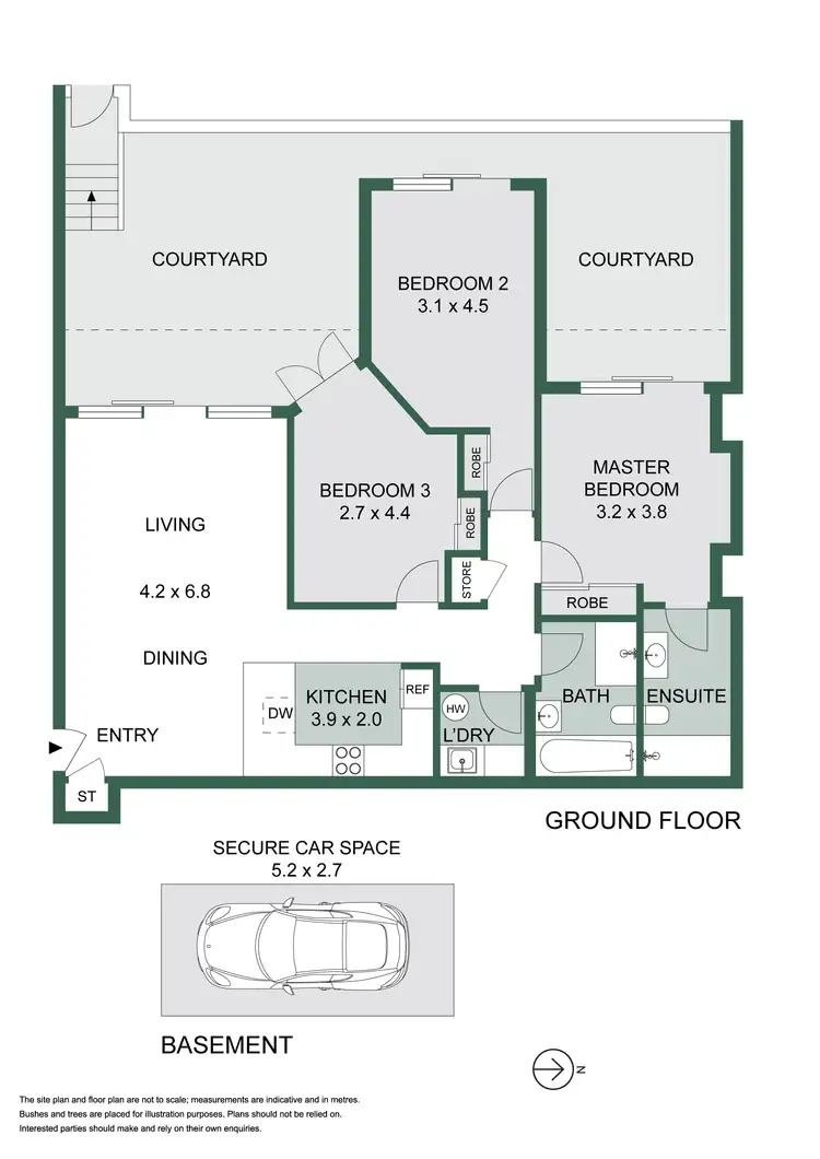 Floorplan of Homely apartment listing, 11/1 Maddison Street, Redfern NSW 2016