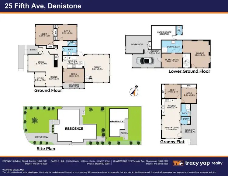 Floorplan of Homely house listing, 25 Fifth Avenue, Denistone NSW 2114