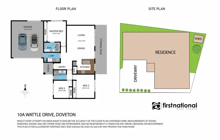 Floorplan of Homely unit listing, 10A Wattle Drive, Doveton VIC 3177