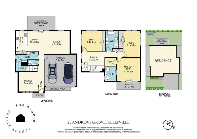 Floorplan of Homely house listing, 25 Andrews Grove, Kellyville NSW 2155