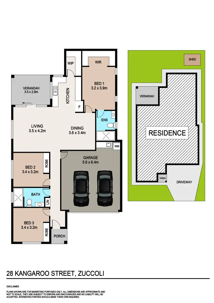 Floorplan of Homely house listing, 28 Kangaroo Street, Zuccoli NT 832
