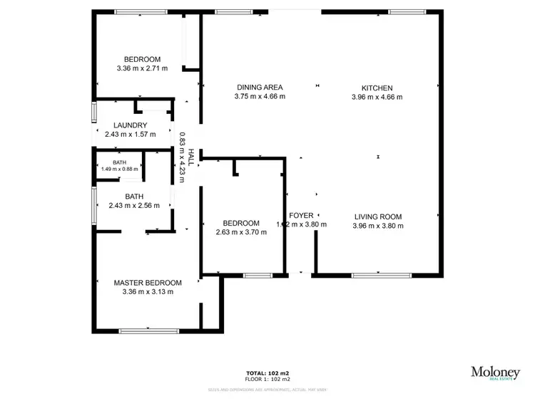 Floorplan of Homely house listing, 58 Katrina Circuit, Corowa NSW 2646