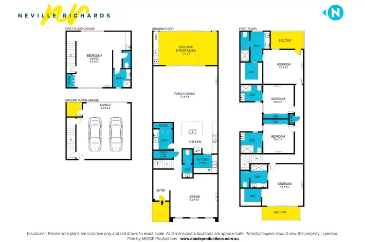 Floorplan of Homely house listing, 6 Seacrest Walk, St Leonards VIC 3223