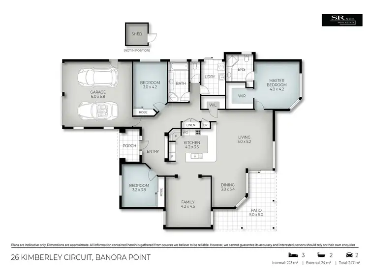 Floorplan of Homely house listing, 26 Kimberley Circuit, Banora Point NSW 2486