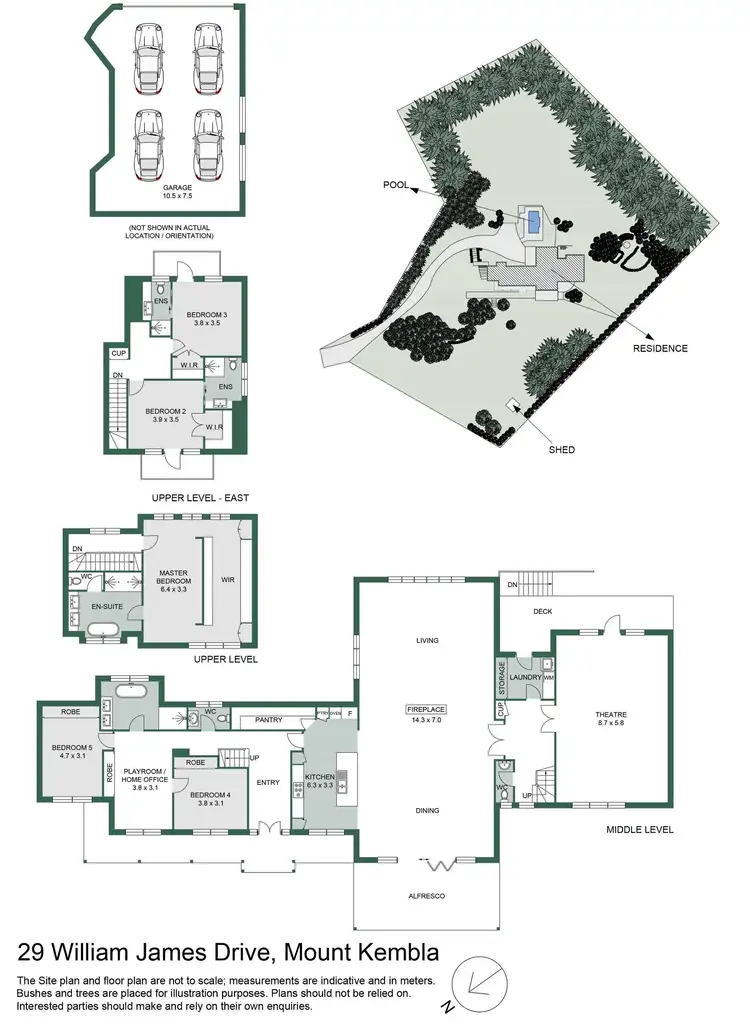 Floorplan of Homely house listing, 29 William James Drive, Mount Kembla NSW 2526