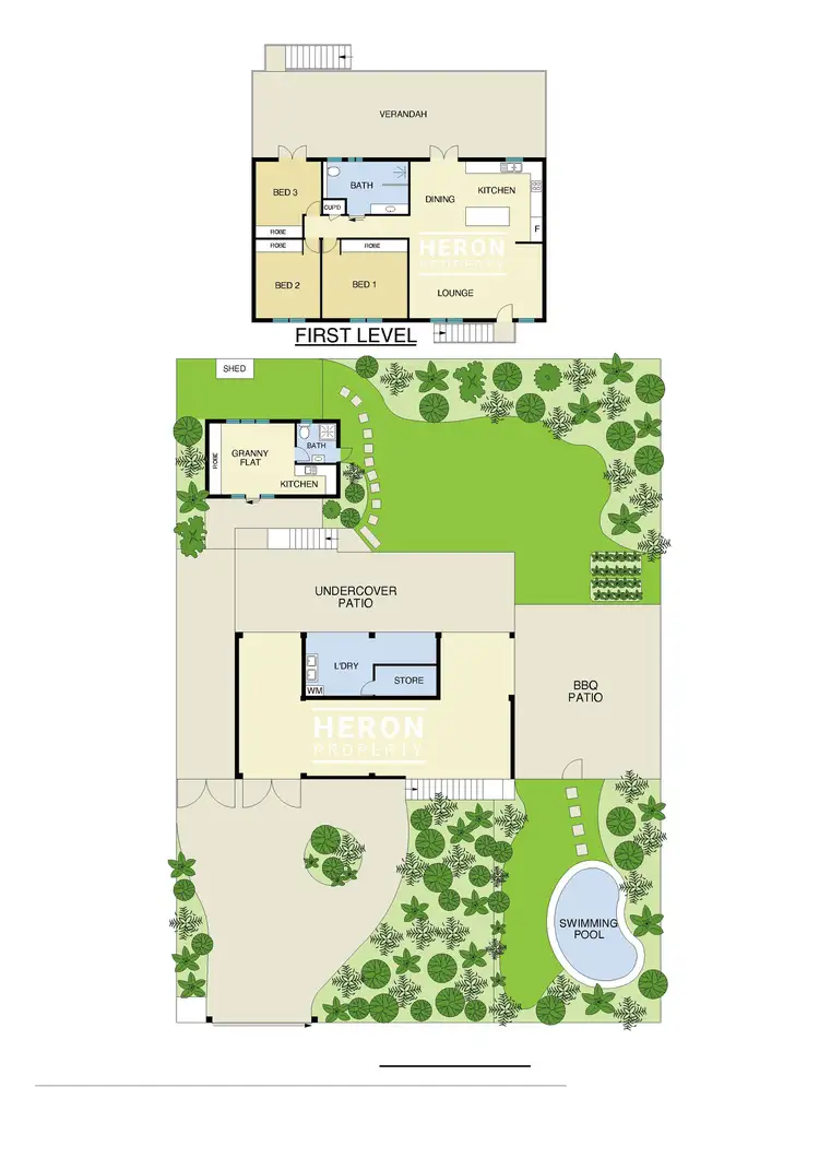 Floorplan of Homely house listing, 122 Tiwi Gardens, Tiwi NT 810