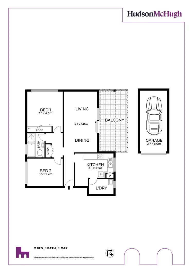 Floorplan of Homely unit listing, 5/7 Church Street, Ashfield NSW 2131