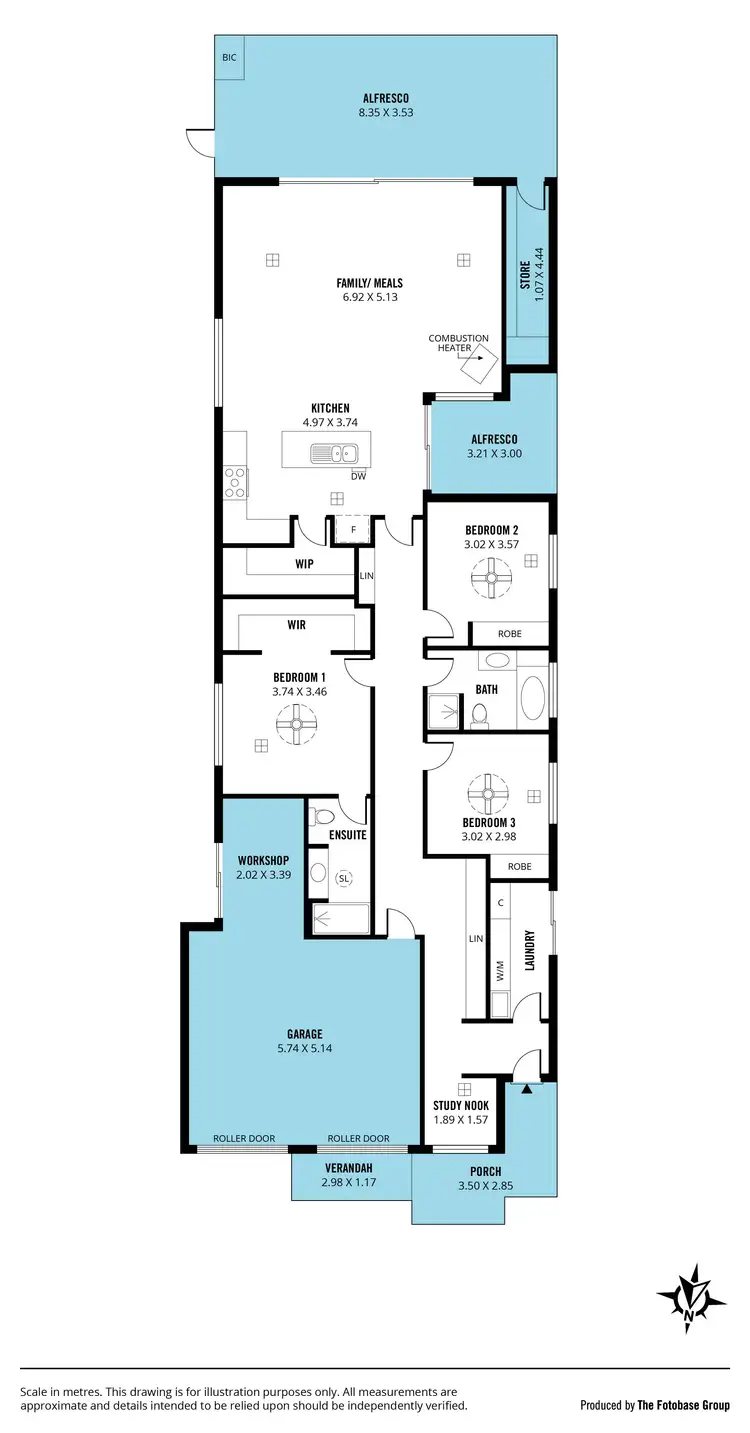 Floorplan of Homely house listing, 36A Alderman Avenue, Seacombe Gardens SA 5047