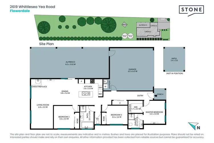 Floorplan of Homely house listing, 2619 Whittlesea Yea Road, Flowerdale VIC 3717
