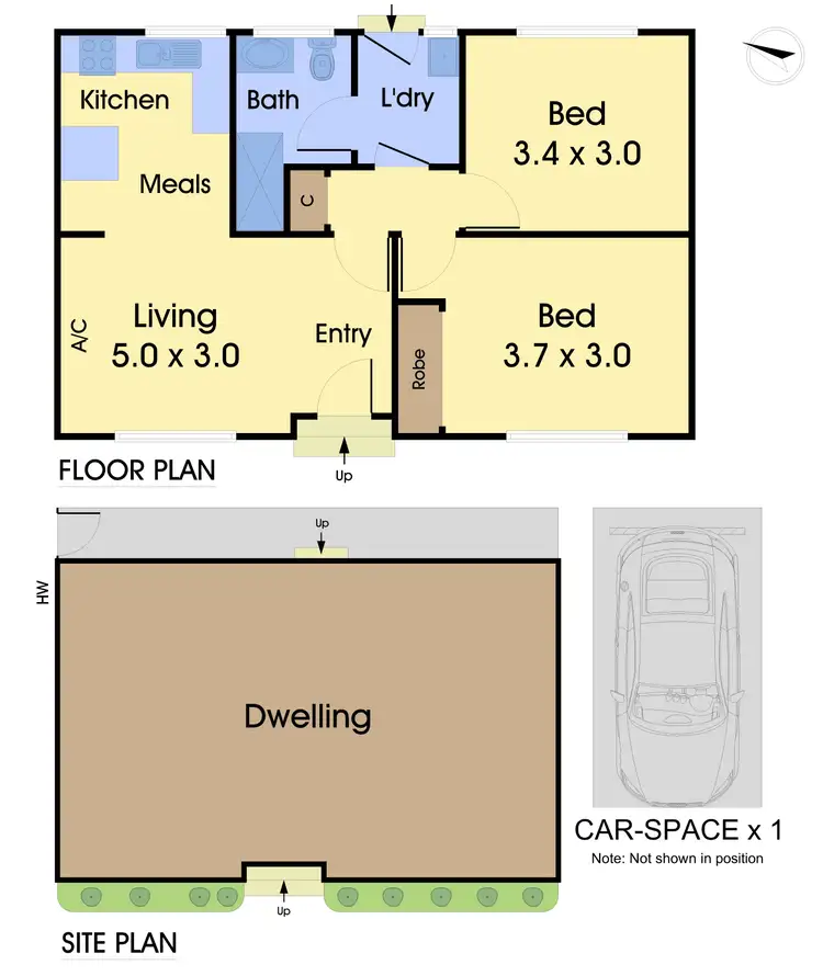 Floorplan of Homely unit listing, 4/4 Short Street, Vermont VIC 3133