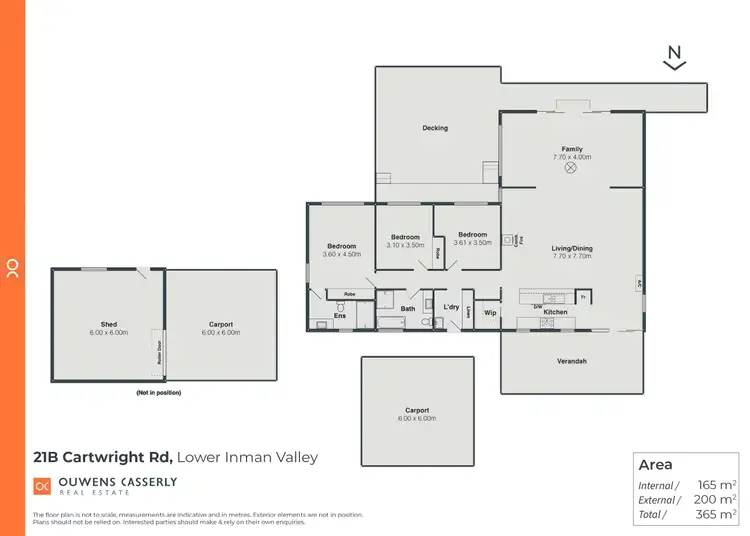 Floorplan of Homely house listing, 21B Cartwright Road, Lower Inman Valley SA 5211