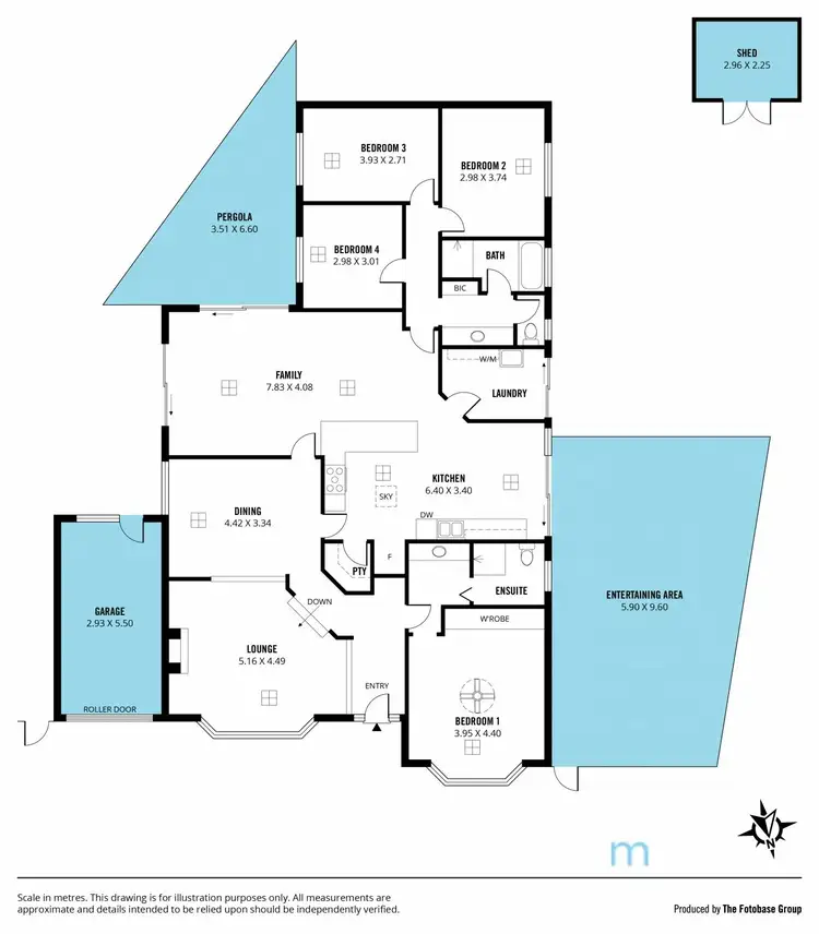 Floorplan of Homely house listing, 17 Chifley Crescent, Trott Park SA 5158