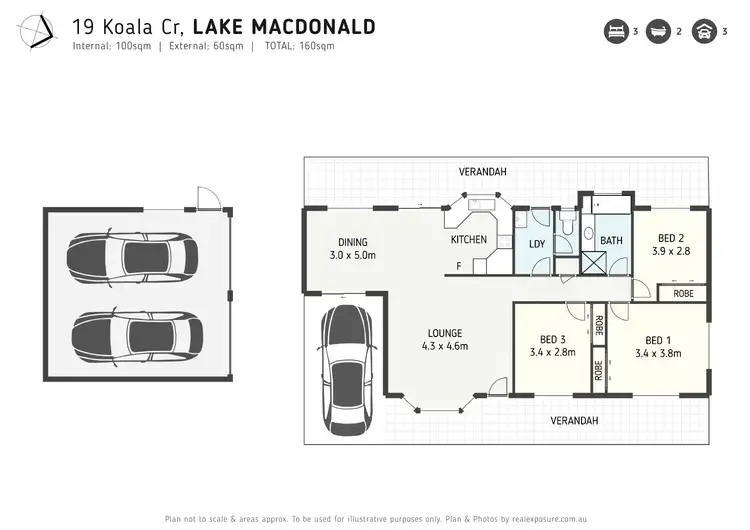 Floorplan of Homely house listing, 19 Koala Crescent, Lake Macdonald QLD 4563