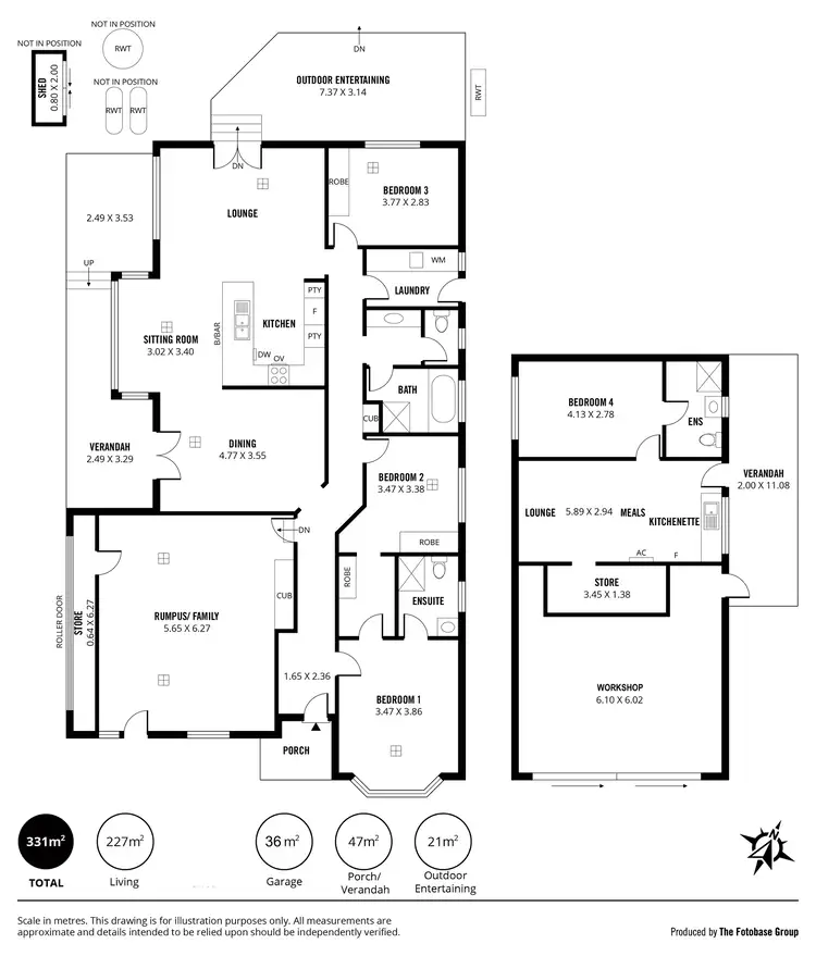 Floorplan of Homely house listing, 4 Isaac Street, Mount Pleasant SA 5235