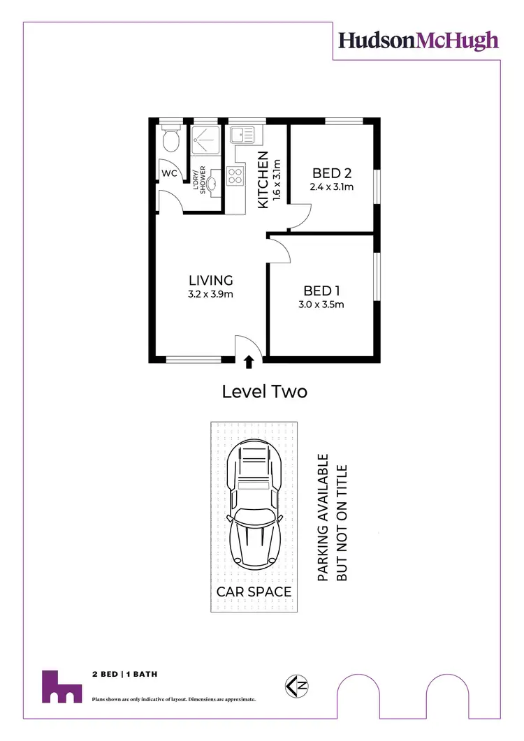 Floorplan of Homely apartment listing, 24/417 Liverpool Road, Ashfield NSW 2131