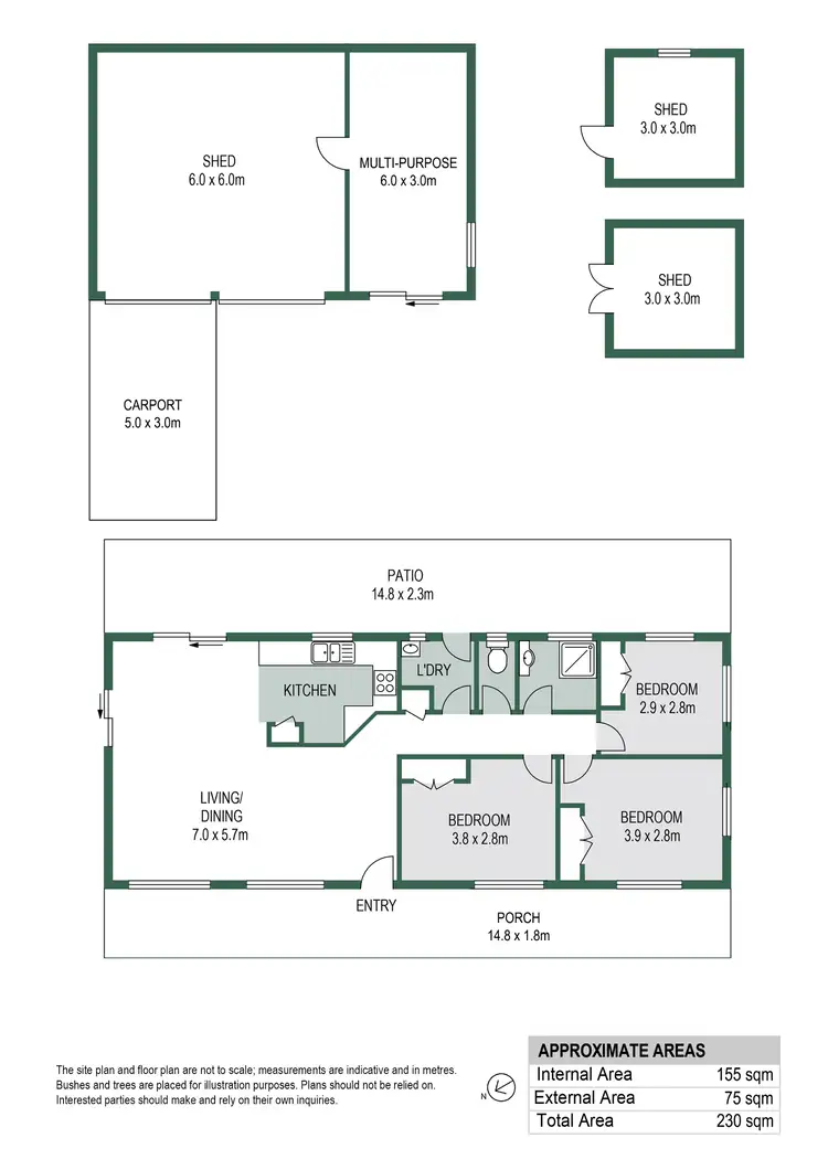 Floorplan of Homely house listing, 51 Vaughan Street, Aldershot QLD 4650