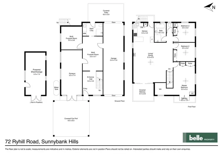 Floorplan of Homely house listing, 72 Ryhill Road, Sunnybank Hills QLD 4109