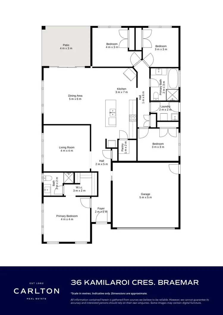 Floorplan of Homely house listing, 36 Kamilaroi Crescent, Braemar NSW 2575