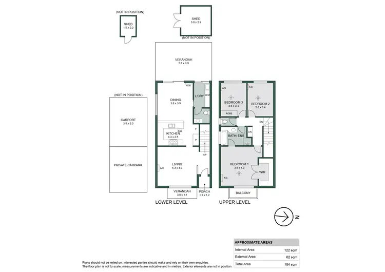 Floorplan of Homely house listing, 24 Washington Street, Hilton SA 5033