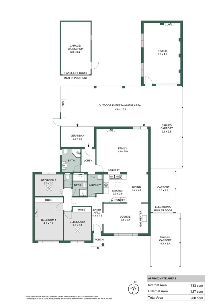 Floorplan of Homely house listing, 13 Penong Avenue, Camden Park SA 5038
