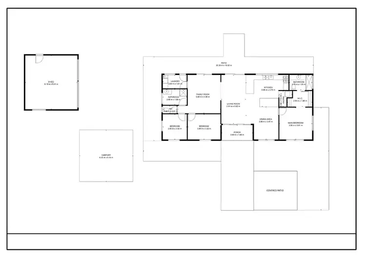 Floorplan of Homely house listing, 14-16 Ellison Street, Clifton Beach QLD 4879